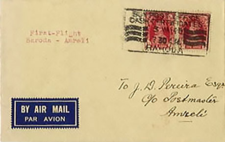 Baroda - Amreli Flight Cover