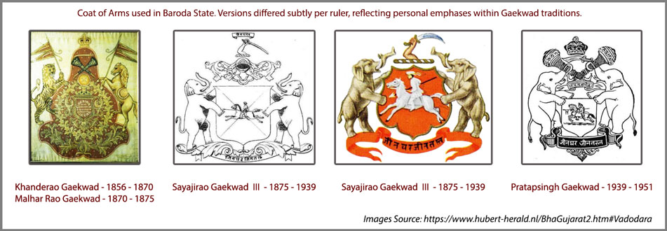 Coat of Arms of Baroda State