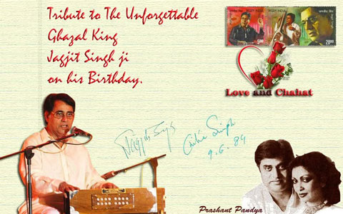 A philatelic tribute to Jagjit Singh